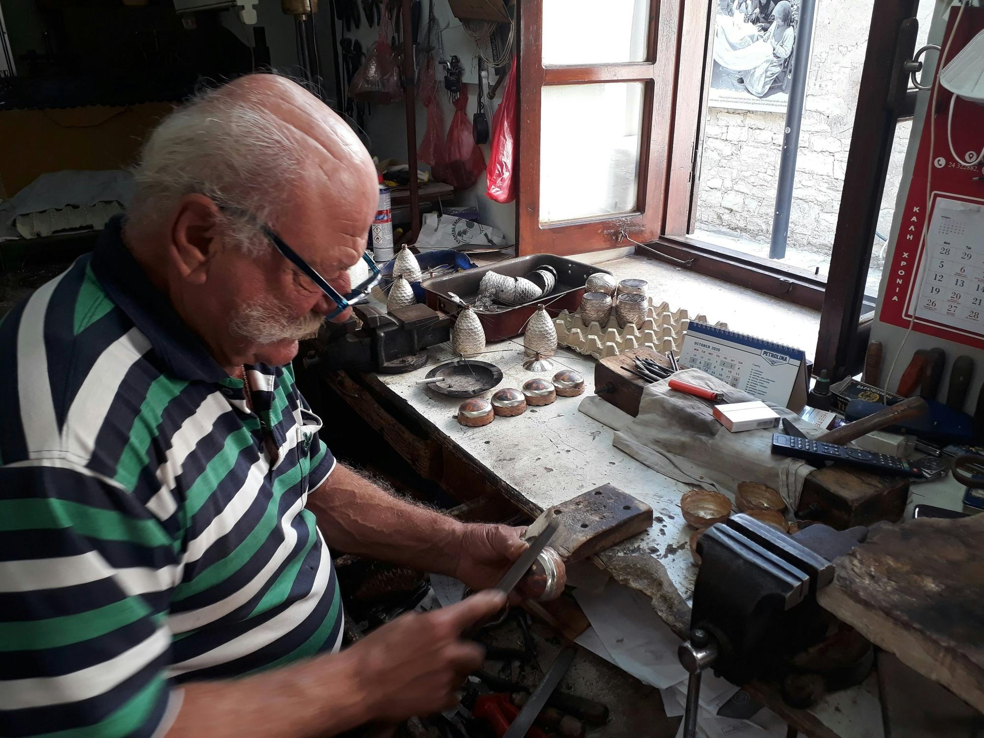 Full-day guided tour of Fikardou, Machairas and Lefkara