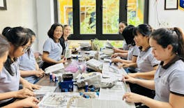 3 uur papieren zakken maken in Hoi An