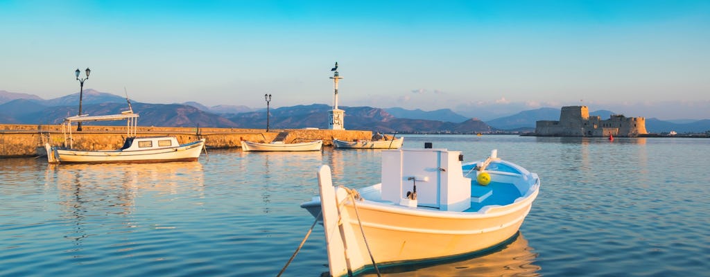 Starożytne greckie atrakcje Myken, Nafplionu i Epidauros