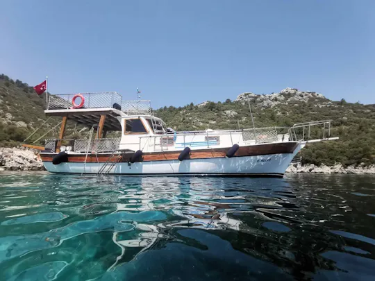 Full-day private boat trip from Marmaris