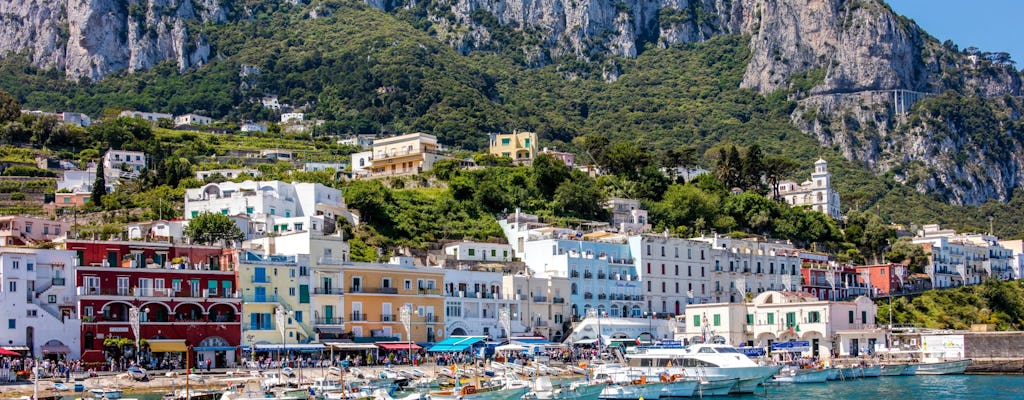 Capri Island walking tour from Ischia