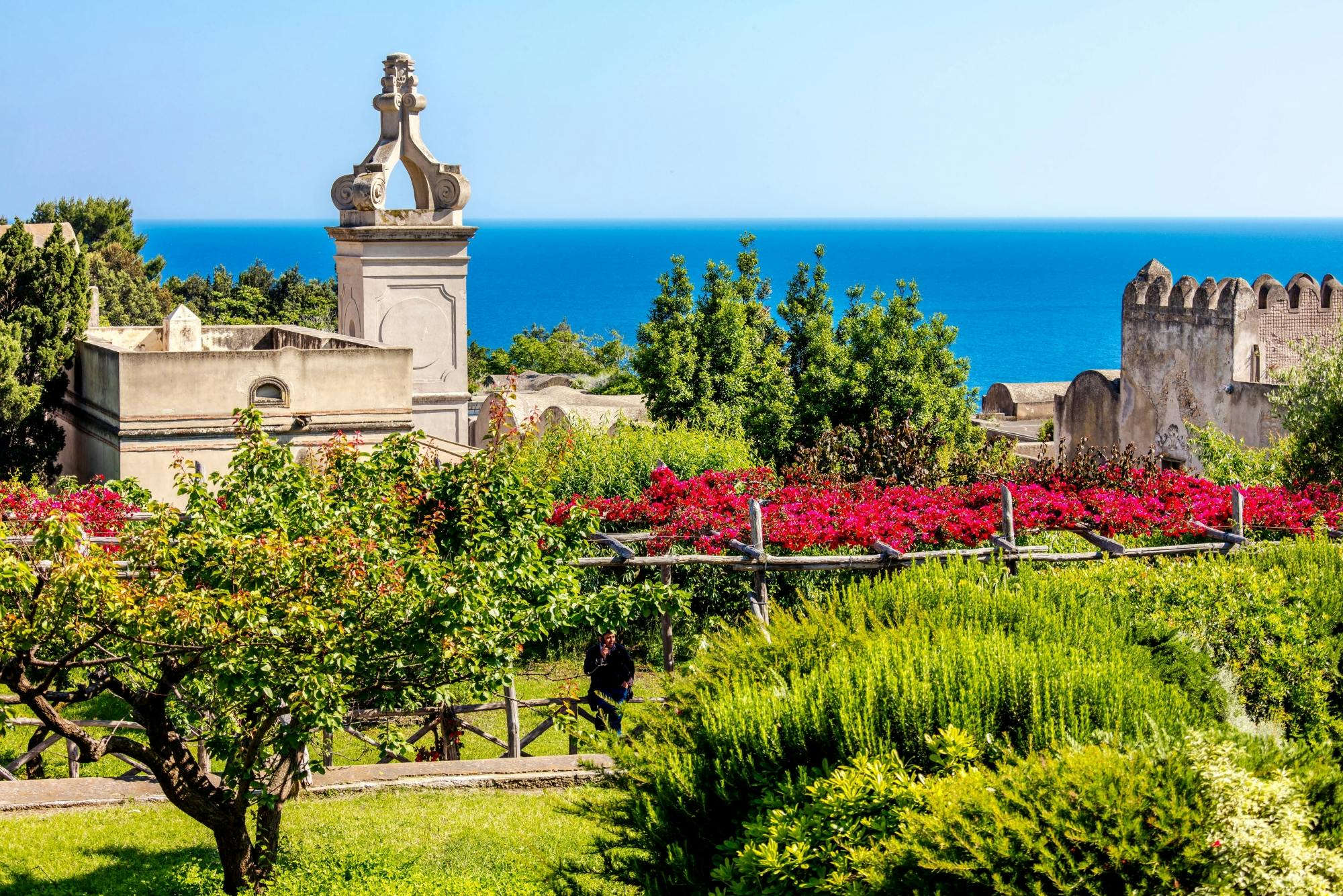 Capri Island walking tour from Ischia