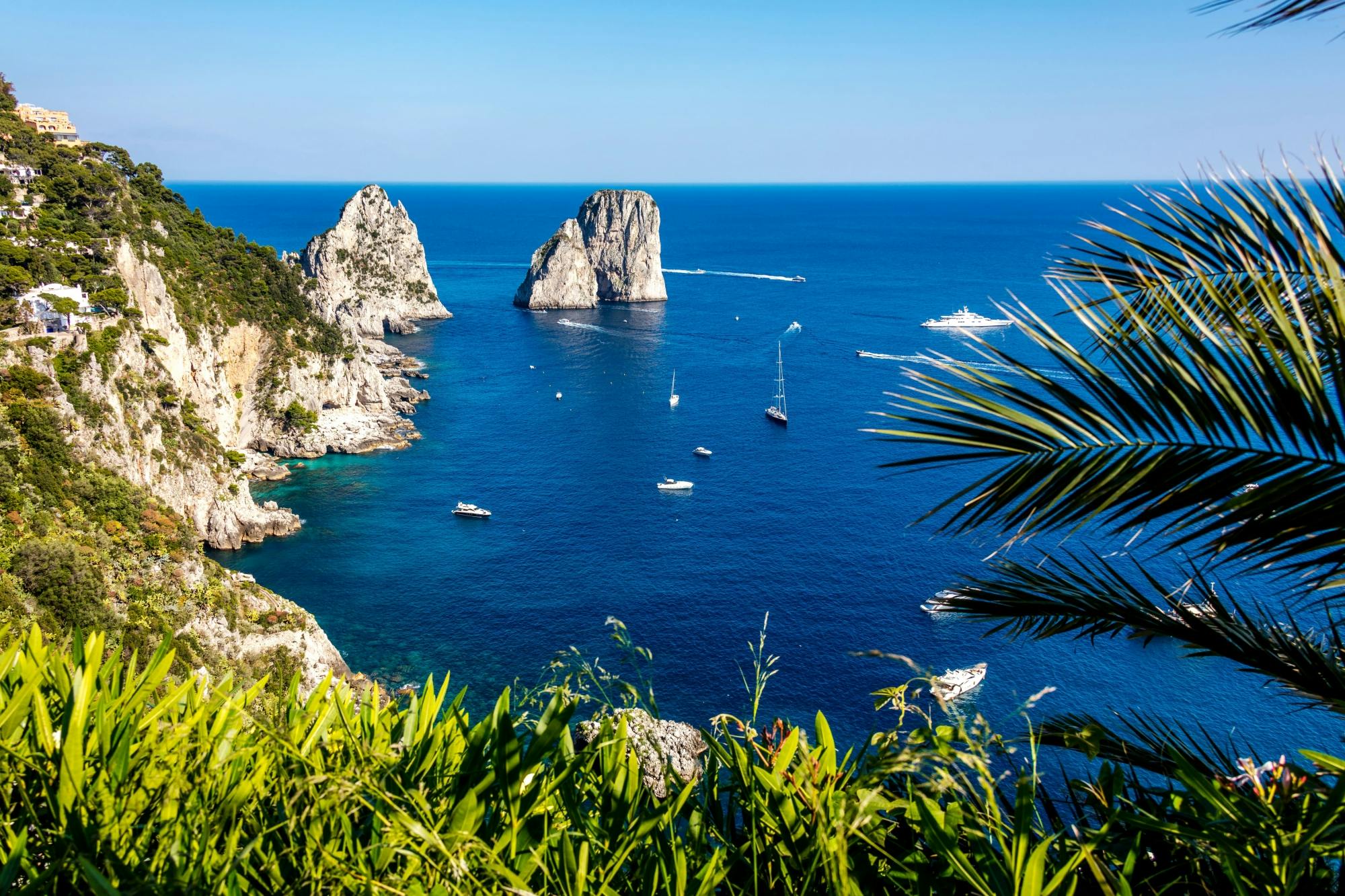Capri Island walking tour from Ischia