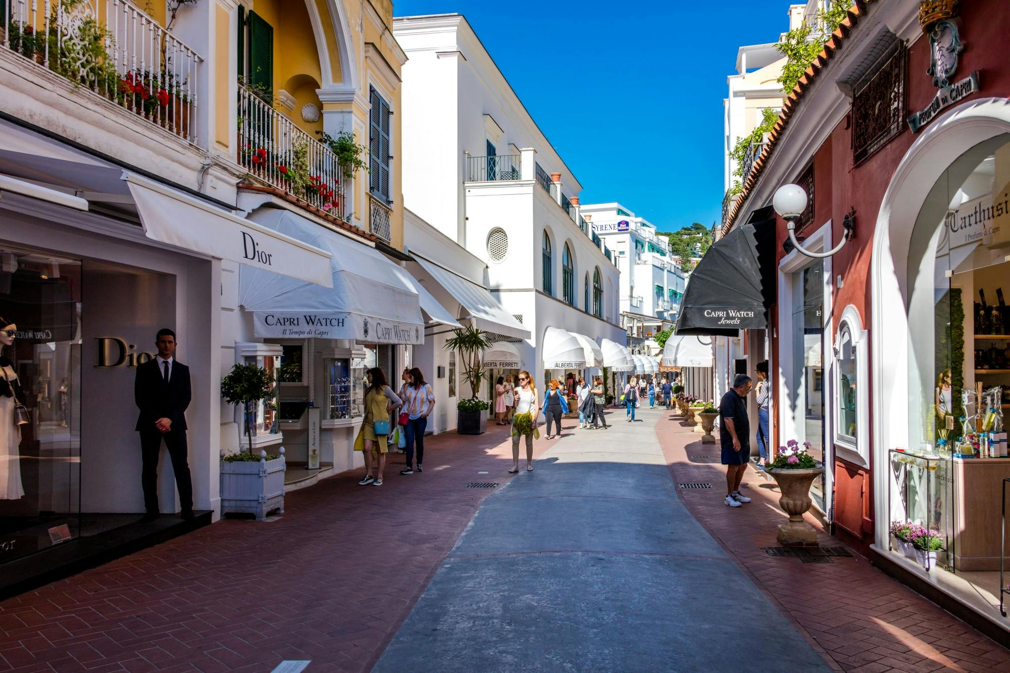 Capri Island walking tour from Ischia