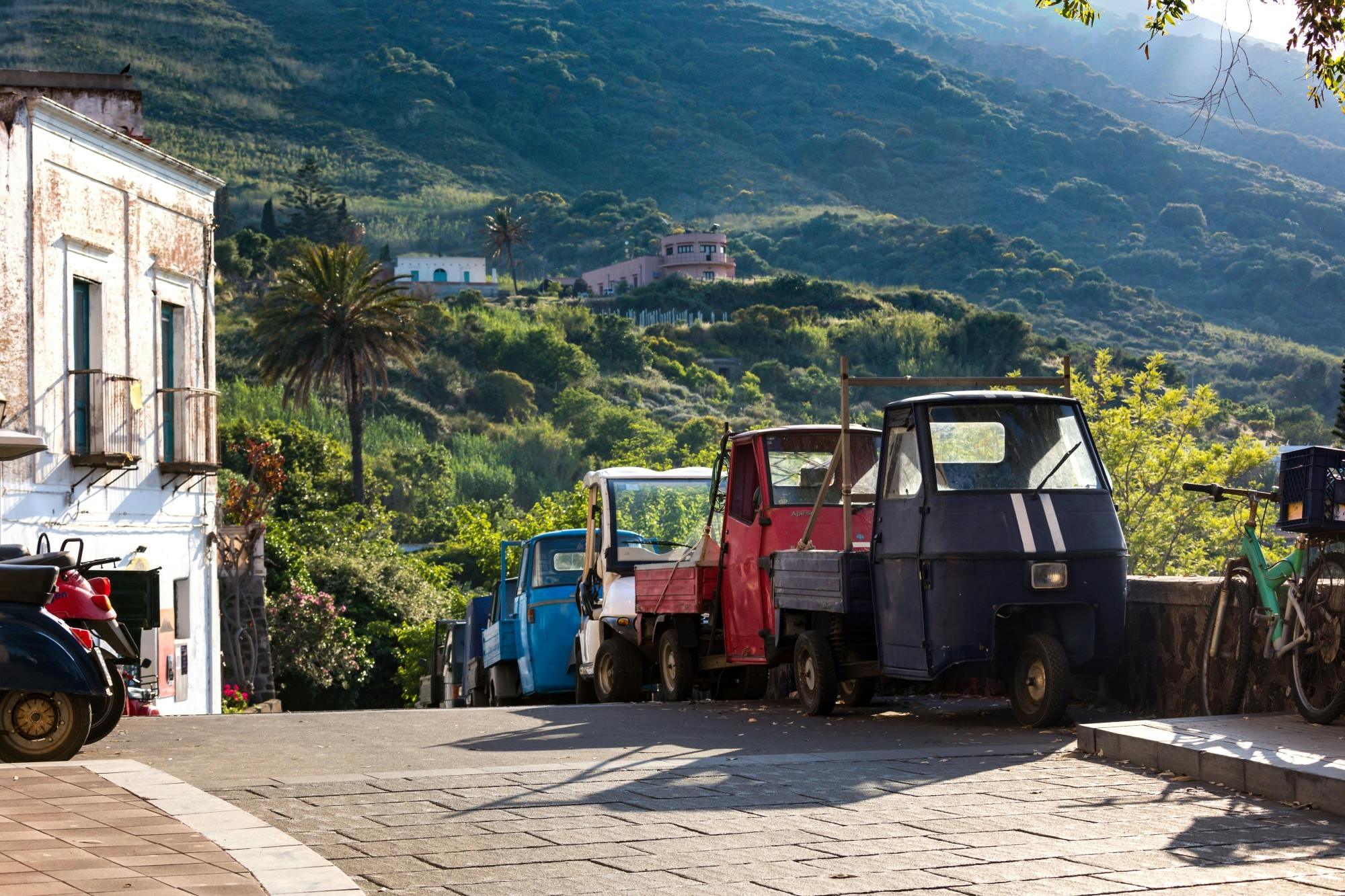 Boat tour of Lipari, Panarea and Stromboli