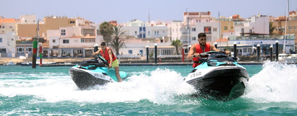 Small-group jet-ski and snorkelling tour in Fuerteventura