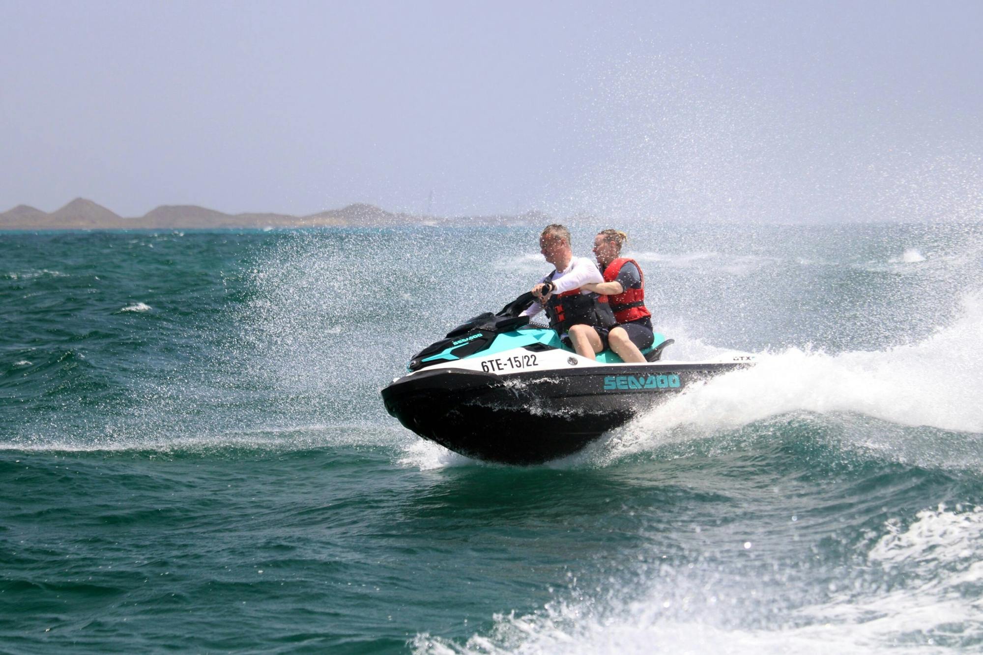 Small-group jet-ski and snorkelling tour in Fuerteventura