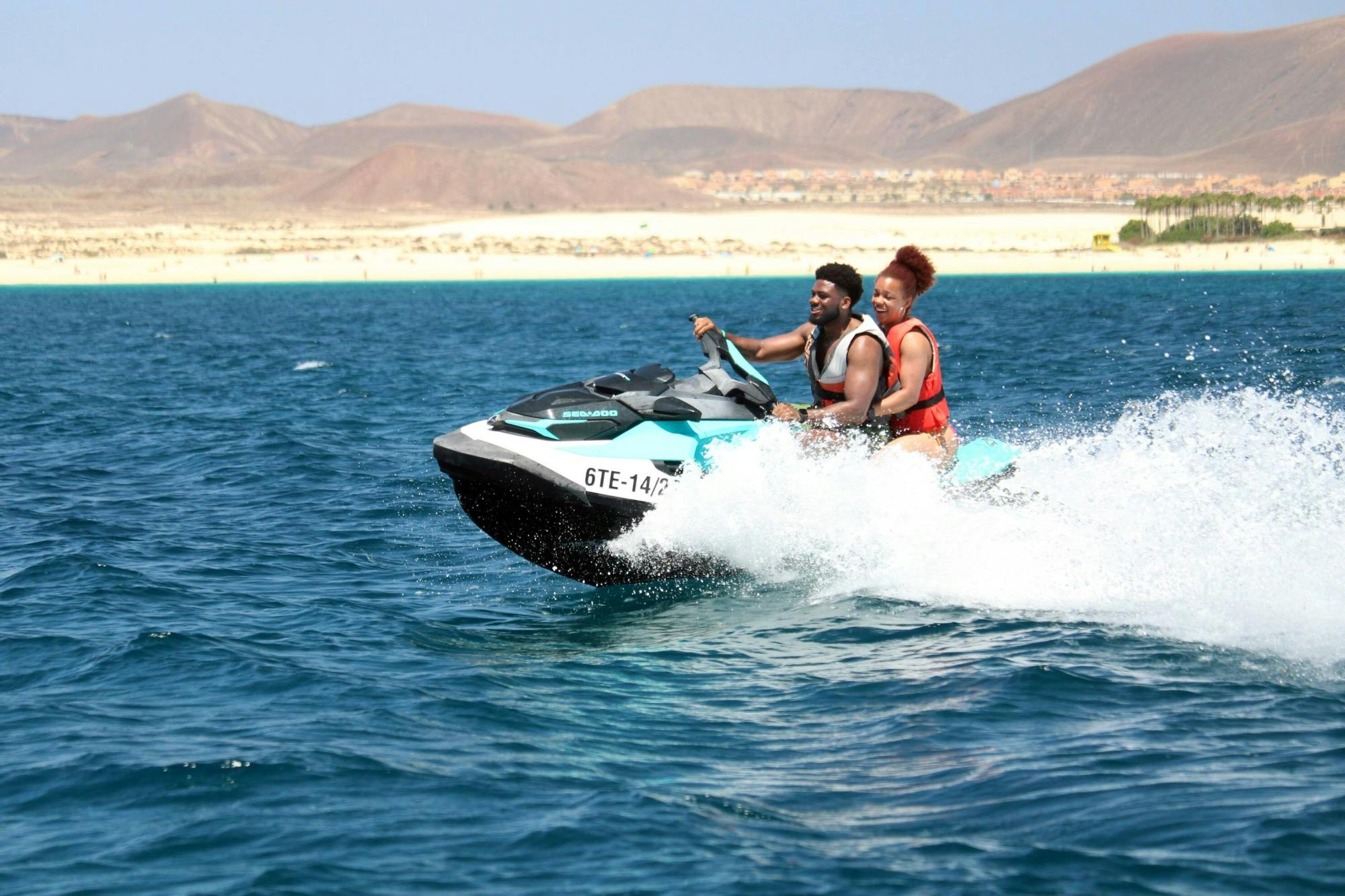 Small-group jet-ski and snorkelling tour in Fuerteventura
