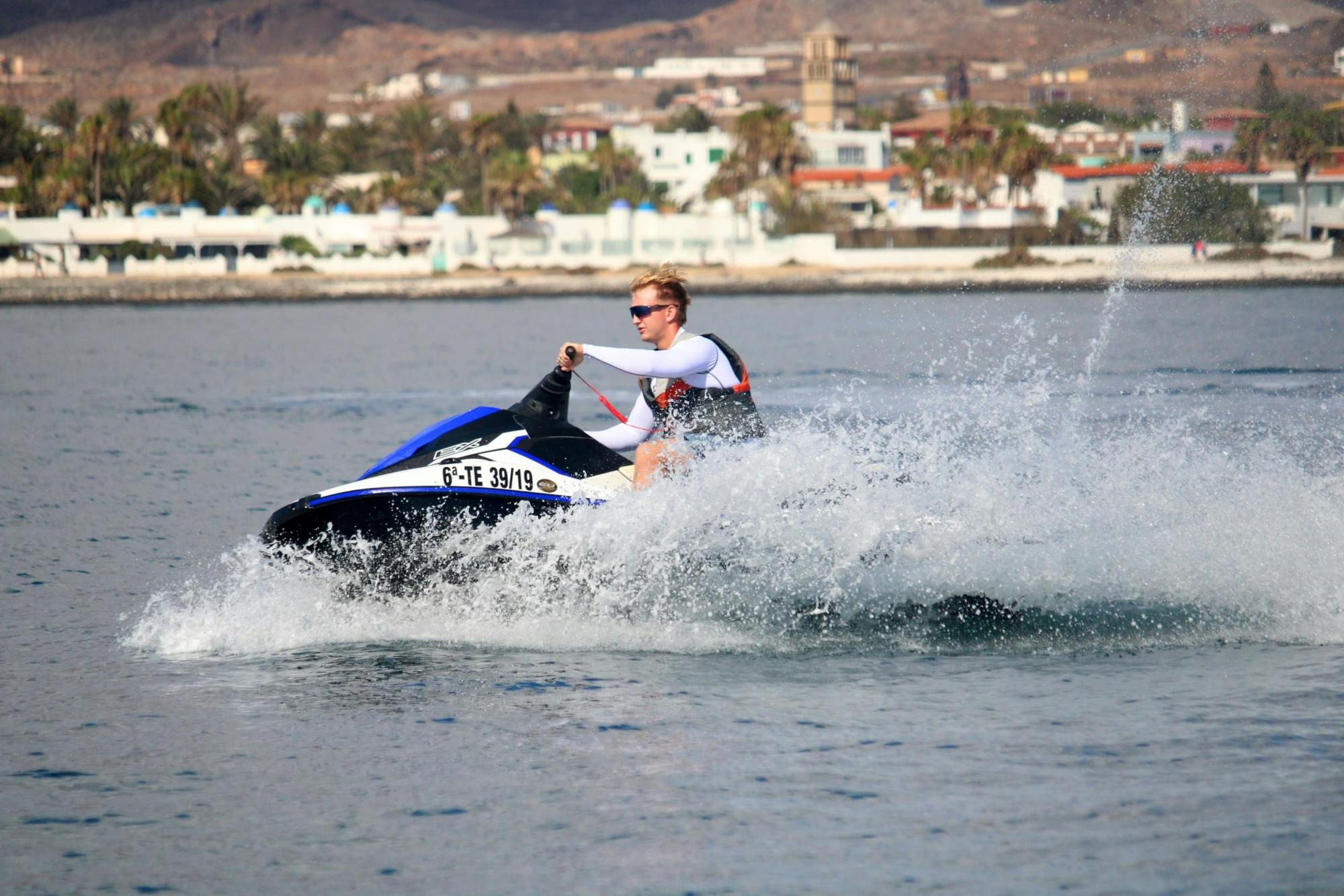 Small-group jet-ski and snorkelling tour in Fuerteventura