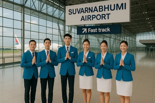 Suvarnabhumi Airport VIP Fast Track Arrival with Optional Services