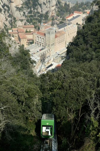 Cable cars in Costa Dorada Cable cars in Costa Dorada