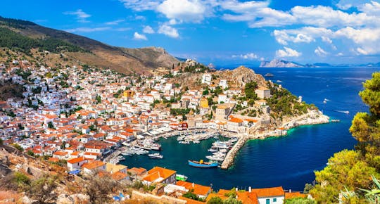 Bootsfahrt zu den Saronischen Inseln - Hydra, Poros und Aegina ab Marathona