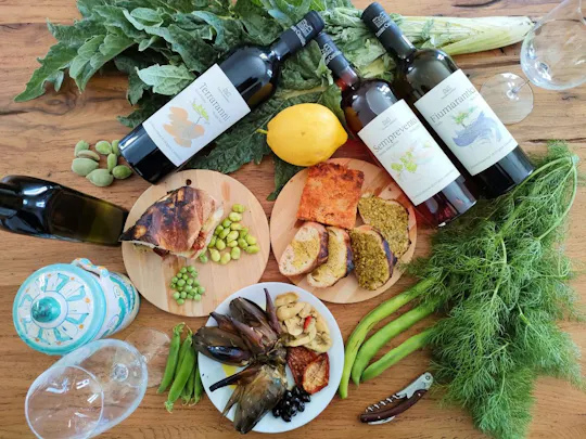 Sabores tradicionais da Sicília e visita a uma vinha em Agrigento