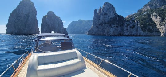 Full-day boat tour to Capri and Positano from Naples