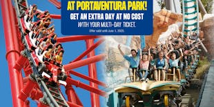 PortAventura Park and Ferrari Land tickets for 1, 2 and 3 days