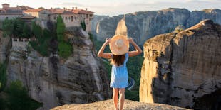 Całodniowa wycieczka z Aten do klasztorów Meteora i Jaskiń Pustelników