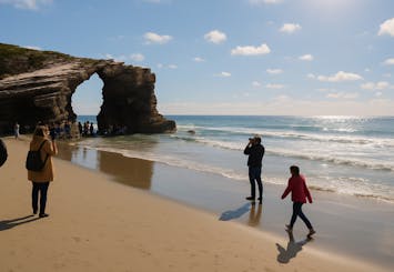 Passeio pelas praias de Lugo e Catedrais saindo de Santiago