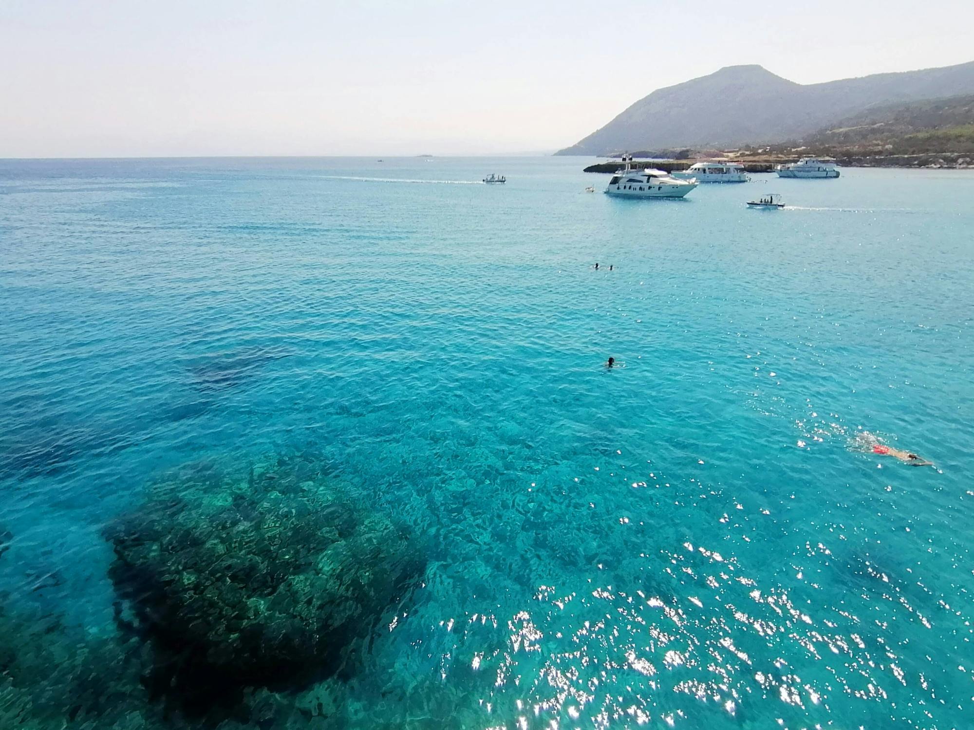 Pafos Zoo Visit & Blue Lagoon Cruise with Local Guide