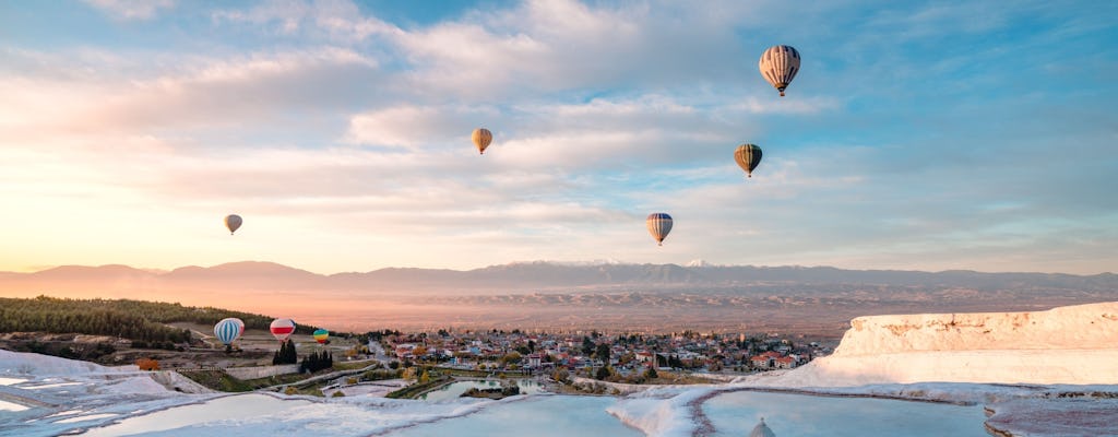 Pamukkale Sunrise Hot Air Balloon Experience from Antalya