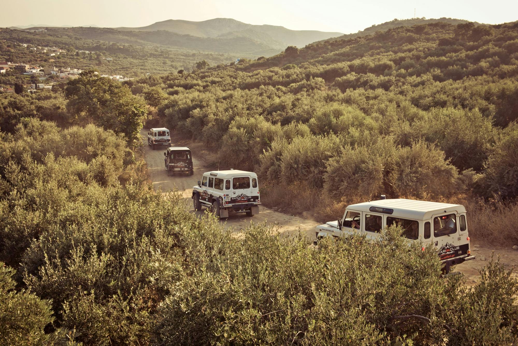 Mountains of Crete 4x4 sunset safari with dinner