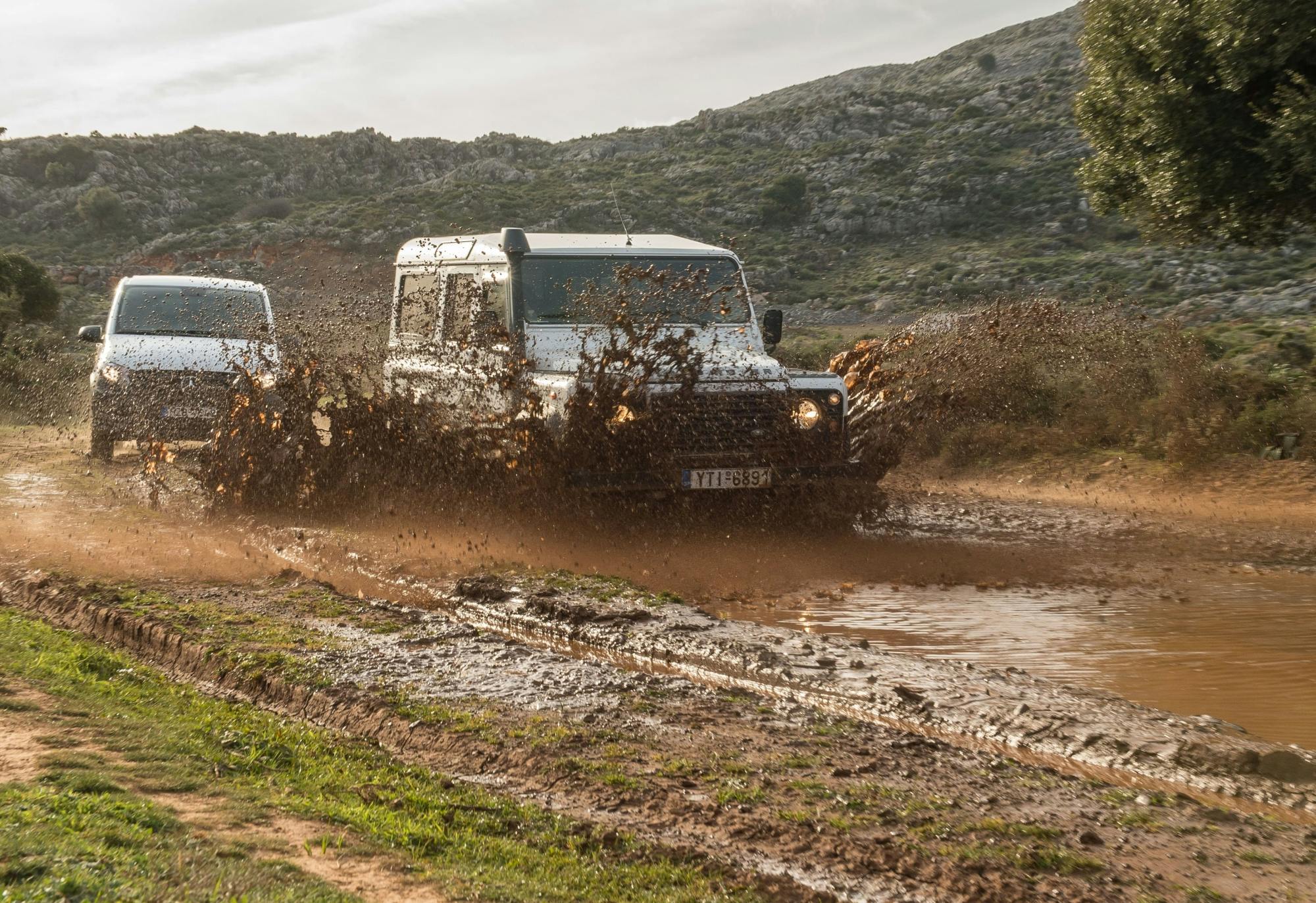 Mountains of Crete 4x4 sunset safari with dinner
