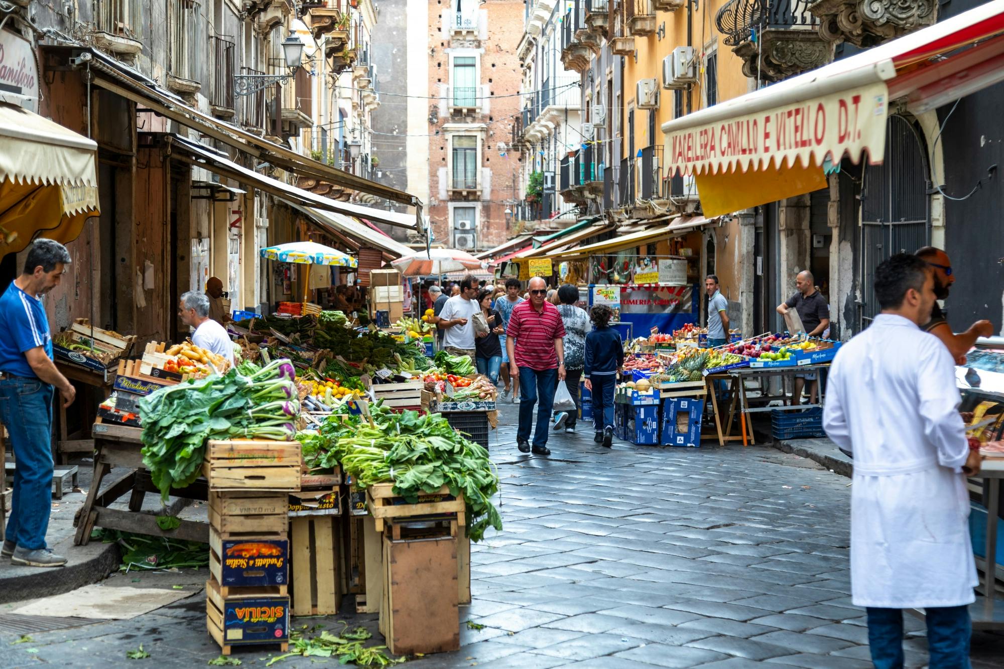 Sites & Bites: Catania city food tour with arancini and cannoli