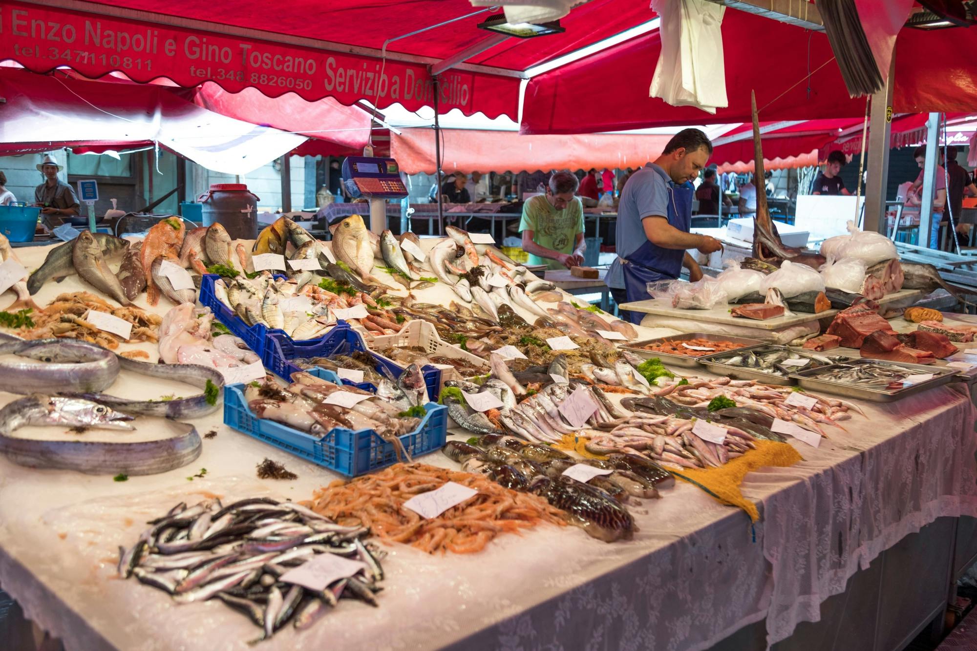 Sites & Bites: Catania city food tour with arancini and cannoli