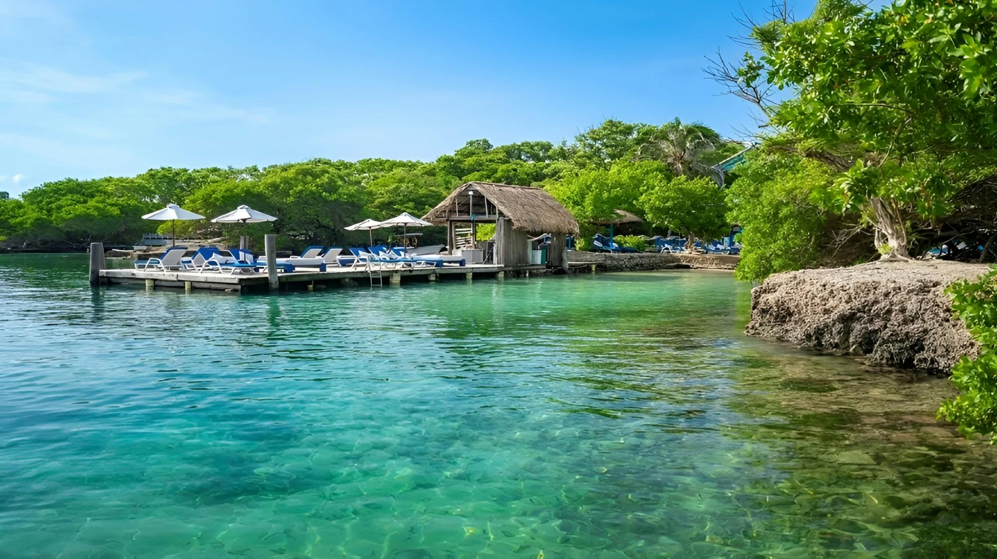 Islander day pass to Coralina Island's bayside area