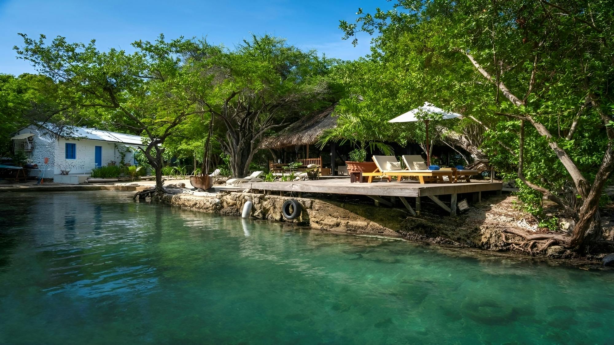 Coralina Island mangroves area Vip pass from Cartagena