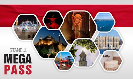 Istanbul MegaPass with e-tickets for 2, 4 or 9 top attractions