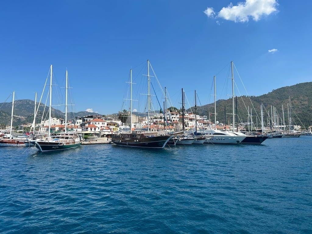 Full-day boat cruise from Marmaris in Turkey