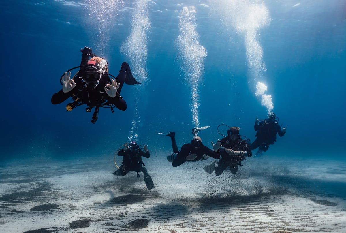 Duikervaring in de Cala Galdana-baai van Menorca