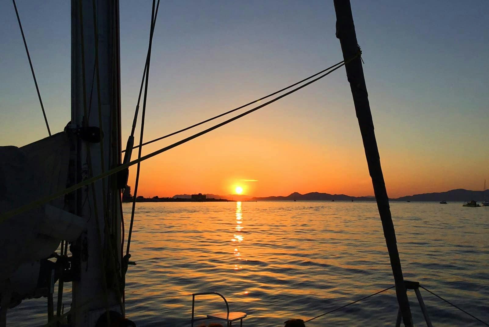 Thassos Sunset Sailing Cruise