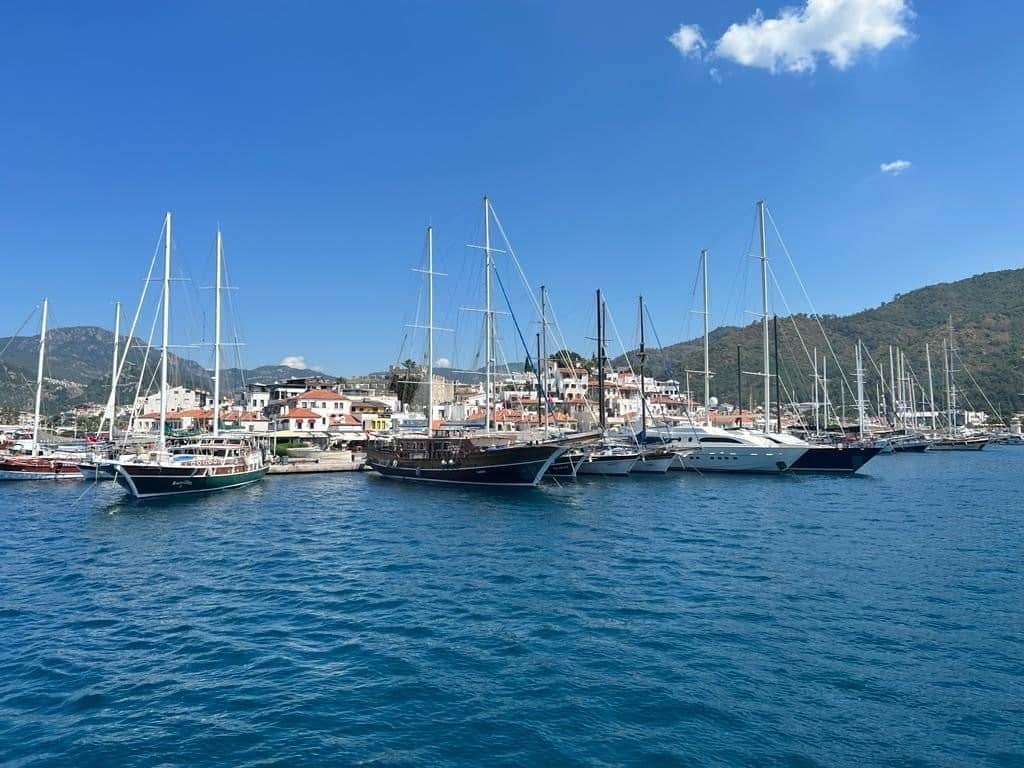 Full-day boat cruise from Marmaris in Turkey