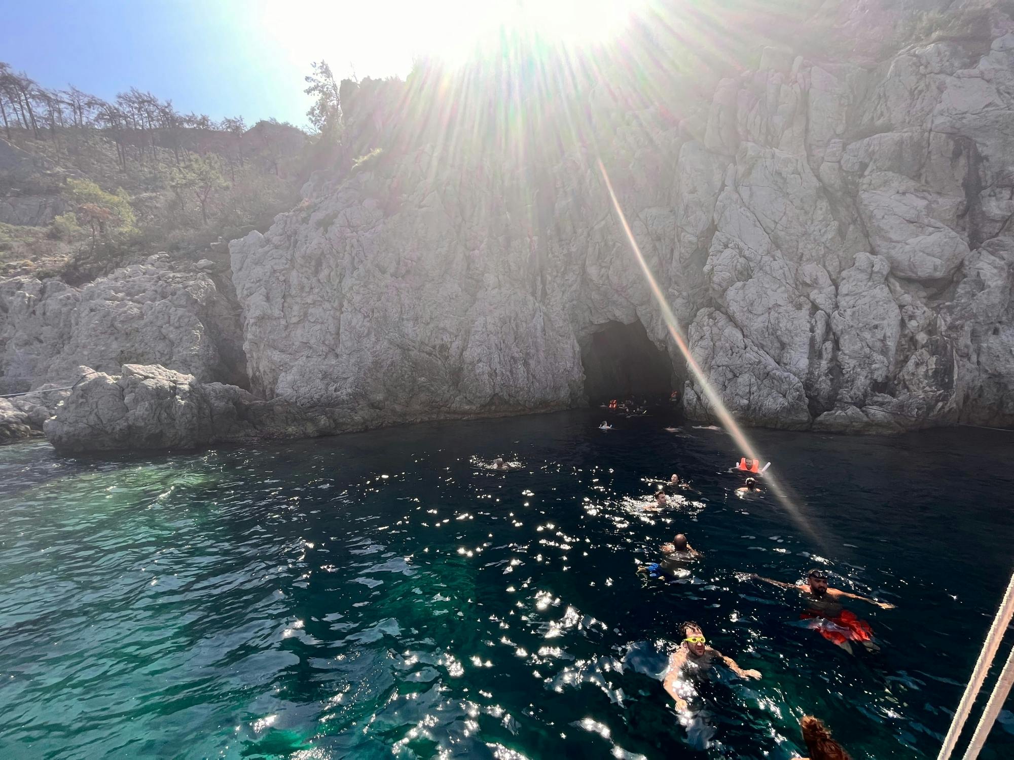 Full-day boat cruise from Marmaris in Turkey