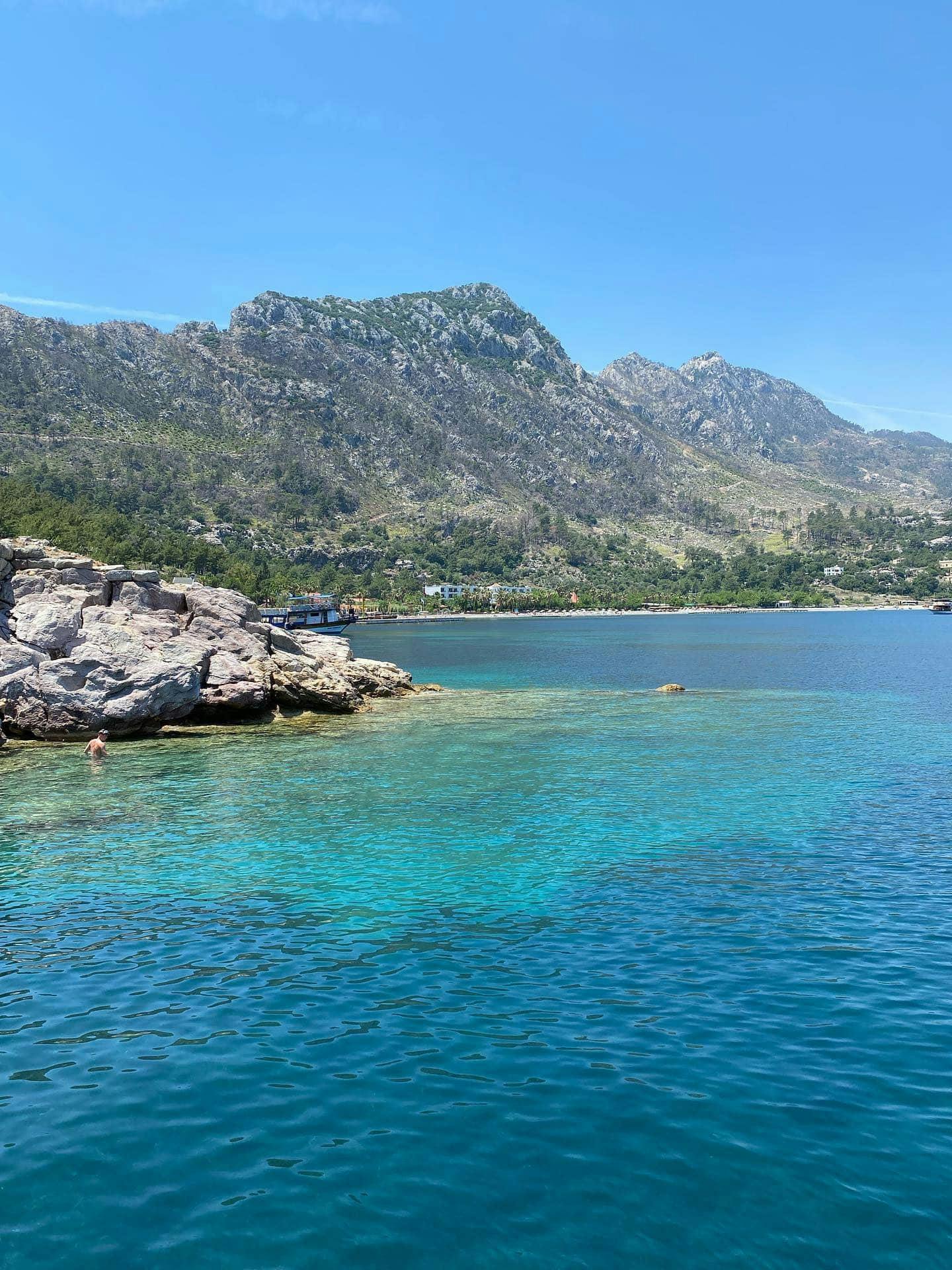 Full-day boat cruise from Marmaris in Turkey