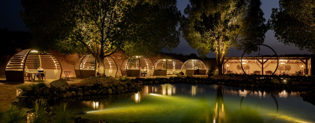 Luxuriöse Wüstensafari in Dubai mit einem 6-Gänge-Abendessen mit Michelin-Stern