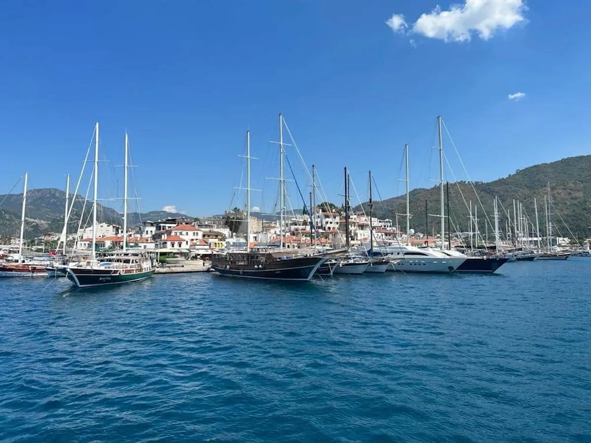 Full-day boat cruise from Marmaris in Turkey