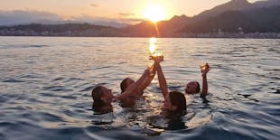 Taormina Bay cruise with wine and liqueur-tasting in Sicily