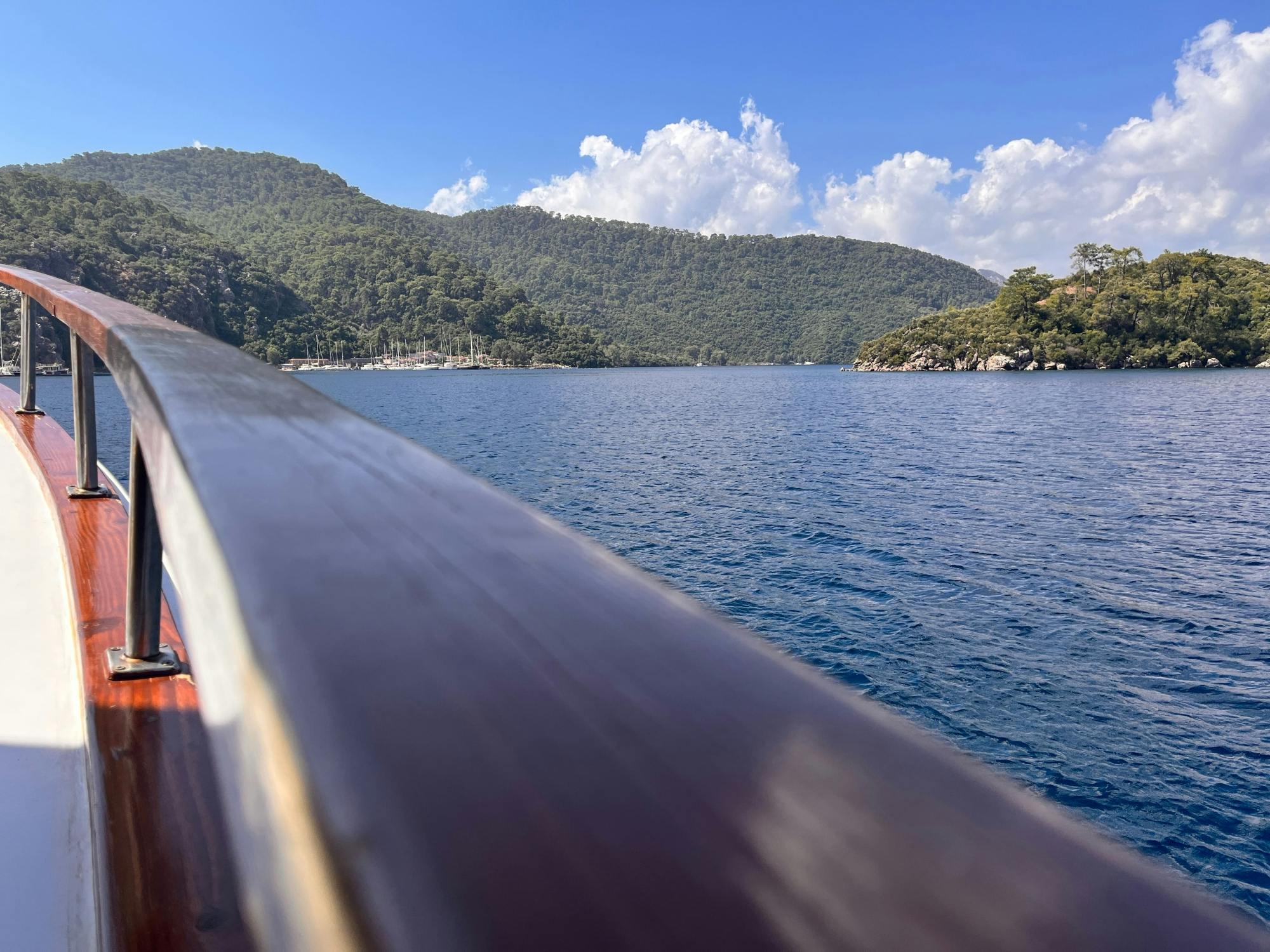 Full-day boat cruise from Marmaris in Turkey