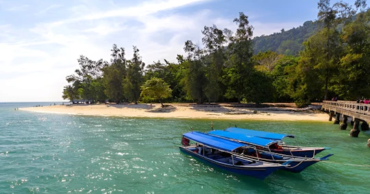 Langkawi island-hopping tour with eagle feeding and lake visit