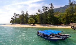 Langkawi island-hopping tour with eagle feeding and lake visit