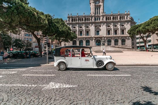 Electric vehicle tour through Porto's iconic landmarks