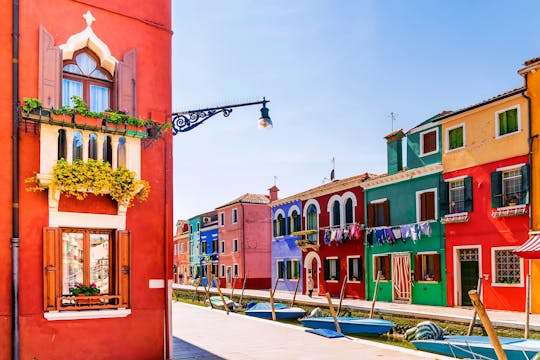 Murano, Burano and Torcello guided boat trip from Punta Sabbioni