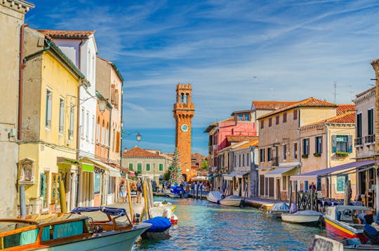 Venice, Murano and Burano guided boat trip from Punta Sabbioni