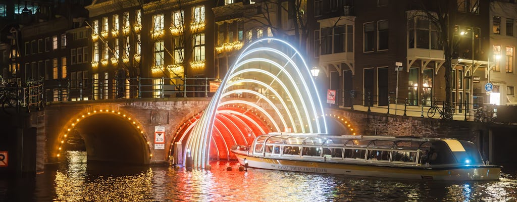 Amsterdam Light Festival canal cruise