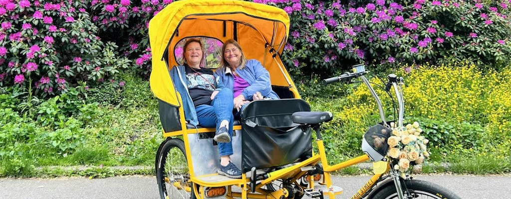 Guided pedicab tour through New York's Central Park