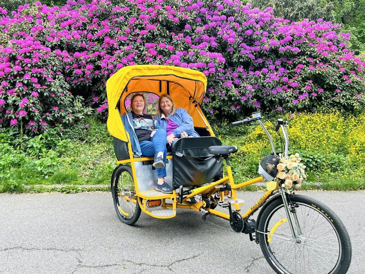 Rondleiding met een fietstaxi door Central Park in New York