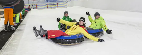 1‑hour admission ticket for tobogganing at Snow World Neuss