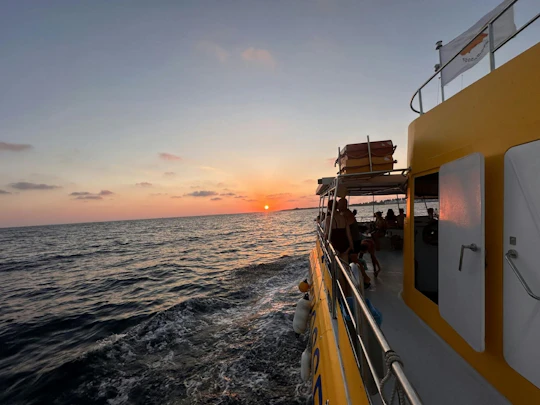 Sunset cruise, turtle watching and unlimited drinks from Paphos
